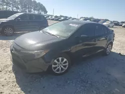 Toyota Corolla le Vehiculos salvage en venta: 2020 Toyota Corolla LE