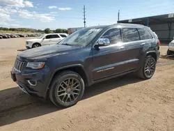 Salvage cars for sale at Colorado Springs, CO auction: 2014 Jeep Grand Cherokee Overland