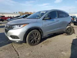 Salvage cars for sale from Copart Pennsburg, PA: 2022 Honda HR-V Sport