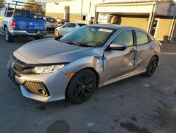 Honda salvage cars for sale: 2017 Honda Civic EX