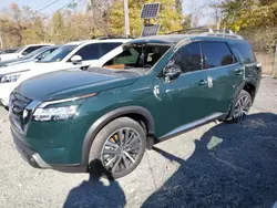 Nissan salvage cars for sale: 2022 Nissan Pathfinder Platinum