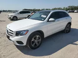 Salvage cars for sale at Houston, TX auction: 2016 Mercedes-Benz GLC 300