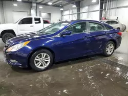 Salvage cars for sale at Ham Lake, MN auction: 2013 Hyundai Sonata GLS