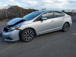 Honda salvage cars for sale: 2015 Honda Civic EXL