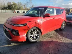 Salvage cars for sale at Leroy, NY auction: 2020 KIA Soul GT-LINE Turbo