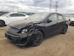 Salvage cars for sale at Elgin, IL auction: 2010 Mazda 3 S