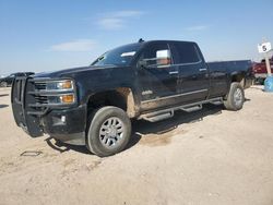 Salvage cars for sale at Amarillo, TX auction: 2016 Chevrolet Silverado K3500 High Country