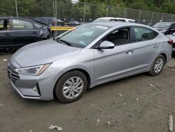 Salvage cars for sale at Waldorf, MD auction: 2020 Hyundai Elantra SE