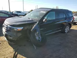 Salvage cars for sale at Woodhaven, MI auction: 2020 Ford Explorer XLT