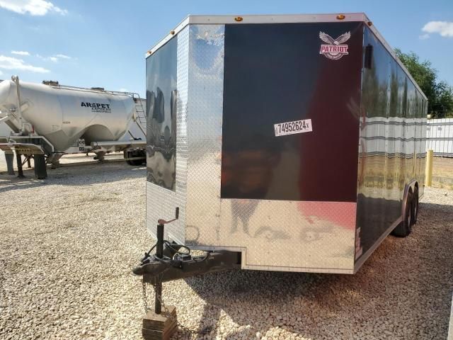 2022 Peuz 2022 Patriot Cargo 20FT Enclosed Trailer