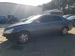 Salvage cars for sale at Seaford, DE auction: 2005 Honda Accord LX