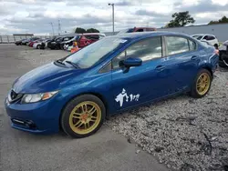 Salvage cars for sale at Franklin, WI auction: 2014 Honda Civic SI