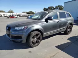 Salvage cars for sale at Sacramento, CA auction: 2015 Audi Q7 Prestige