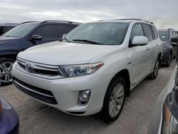 Carros dañados por inundaciones a la venta en subasta: 2013 Toyota Highlander Hybrid Limited