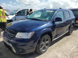 Salvage cars for sale at Arcadia, FL auction: 2018 Dodge Journey Crossroad