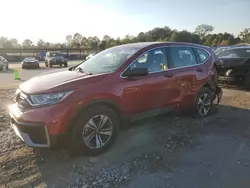 Salvage cars for sale at Florence, MS auction: 2021 Honda CR-V LX