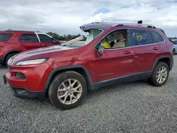 Jeep Cherokee Latitude salvage cars for sale: 2015 Jeep Cherokee Latitude