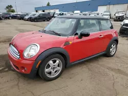 Salvage cars for sale from Copart Woodhaven, MI: 2008 Mini Cooper