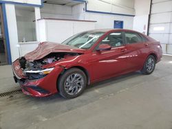 Salvage cars for sale at Pasco, WA auction: 2024 Hyundai Elantra Blue