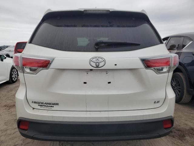 2015 Toyota Highlander LE