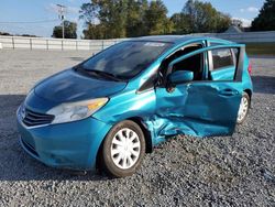 2015 Nissan Versa Note S en venta en Gastonia, NC