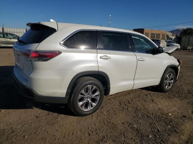 2016 Toyota Highlander LE