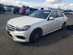 Mercedes-Benz salvage cars for sale: 2014 Mercedes-Benz E 350 4matic