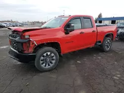 Chevrolet salvage cars for sale: 2021 Chevrolet Silverado K2500 Custom