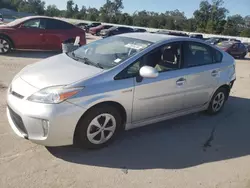 Toyota Prius salvage cars for sale: 2012 Toyota Prius