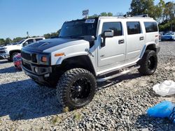 Salvage cars for sale from Copart Tifton, GA: 2009 Hummer H2 Luxury