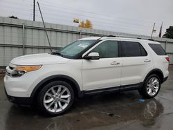 Ford salvage cars for sale: 2013 Ford Explorer Limited