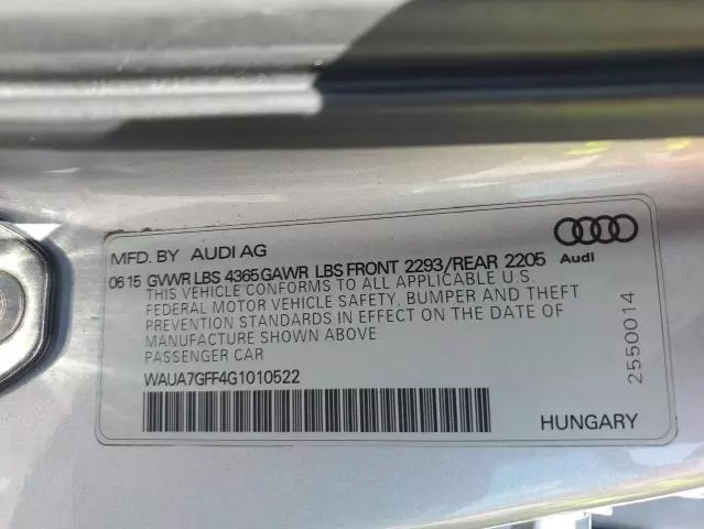 2016 Audi A3 Premium