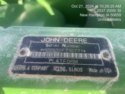 John Deere salvage cars for sale: 2005 John Deere 630F