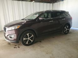 Salvage cars for sale at Shreveport, LA auction: 2016 KIA Sorento EX