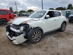 Salvage cars for sale at Miami, FL auction: 2012 Nissan Juke S