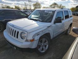 Jeep salvage cars for sale: 2012 Jeep Patriot Limited