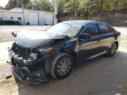 Salvage cars for sale from Copart Hueytown, AL: 2012 Toyota Camry Base