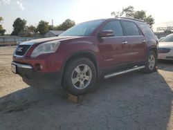 Salvage cars for sale from Copart Wichita, KS: 2007 GMC Acadia SLT-2