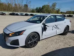 Salvage cars for sale at Leroy, NY auction: 2024 Nissan Altima SR