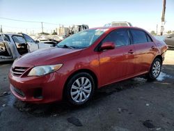 Salvage cars for sale at auction: 2013 Toyota Corolla Base