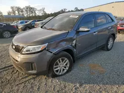 Salvage cars for sale at China Grove, NC auction: 2014 KIA Sorento LX