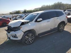 Salvage cars for sale at Las Vegas, NV auction: 2017 Honda Pilot Touring