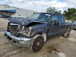 Ford salvage cars for sale: 2002 Ford F250 Super Duty