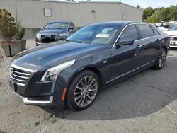 Salvage cars for sale at Exeter, RI auction: 2016 Cadillac CT6 Luxury