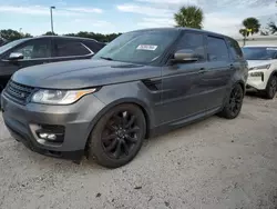 Land Rover Vehiculos salvage en venta: 2014 Land Rover Range Rover Sport HSE