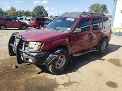 Nissan Xterra salvage cars for sale: 2001 Nissan Xterra XE