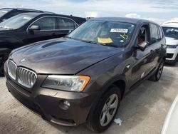 BMW x3 xdrive28i salvage cars for sale: 2011 BMW X3 XDRIVE28I