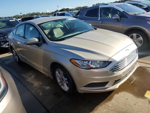 2018 Ford Fusion SE Hybrid