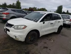 Salvage cars for sale at Woodburn, OR auction: 2009 Acura RDX