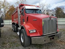 Salvage trucks for sale at Central Square, NY auction: 2012 Kenworth Construction T800